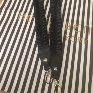 Henri Bendel Leather Guitar Strap